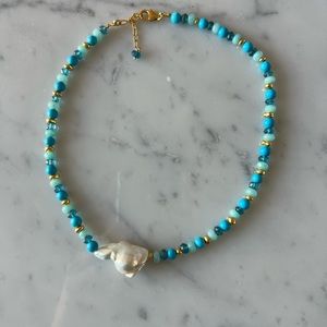 Aurem turquoise necklace